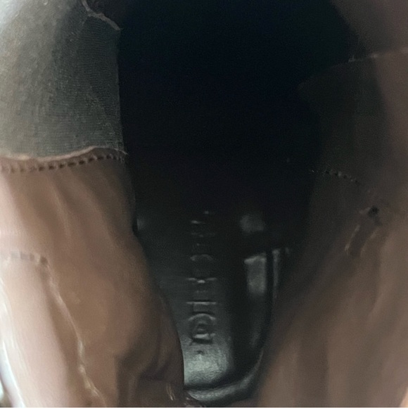 Diesel Women’s D-Kinley Boots Brown Leather Tall Ankle Boots Size 6.5 - Picture 12 of 12